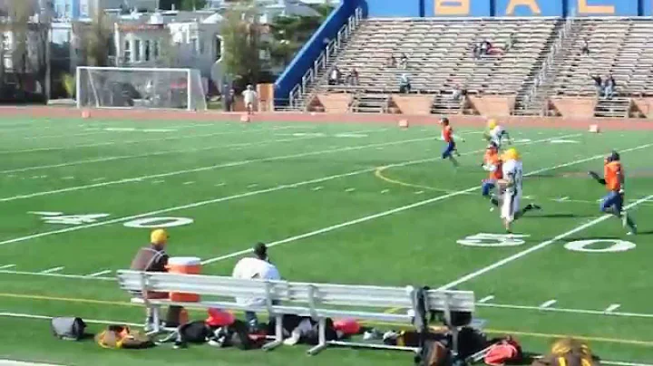 #33 Lesley McFarland 78 yard run (td) Sophomore to...