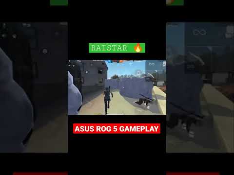 Raistar first gameplay in asus rog 5 phone #raistar #shorts #gyangaming #onetap #luckykeshorts