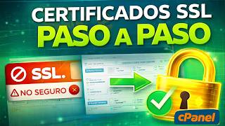 Cómo Instalar y Configurar Certificado SSL en cPanel (2026) | Activa HTTPS y Elimina “No Seguro”