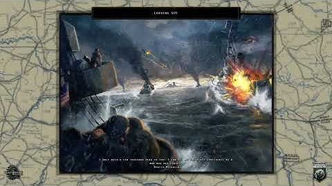 Hearts of Iron IV loading screen and menu remake