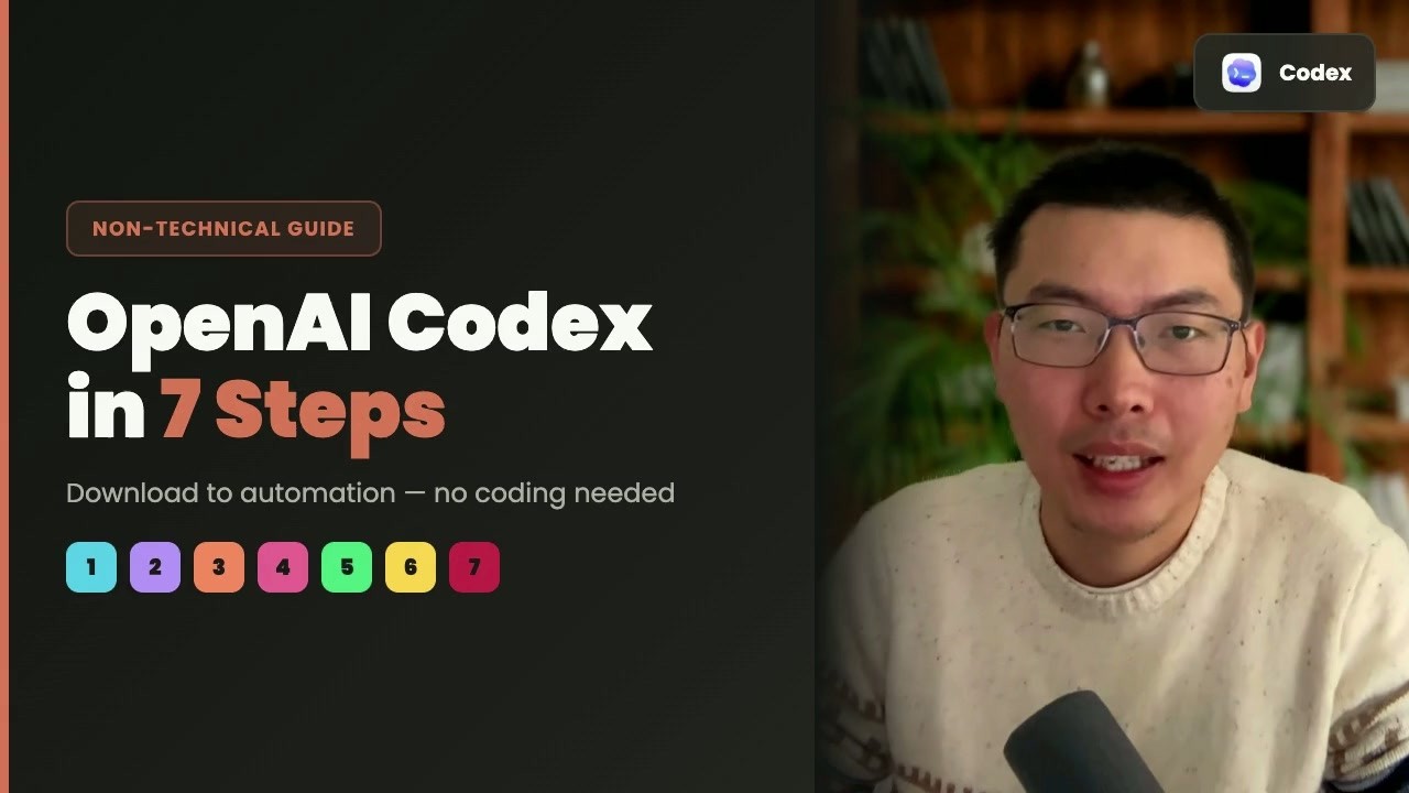 OpenAI Codex in 7 Steps: A Non-Technical Guide - YouTube