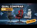 7 MELHORES Cadeiras ERGONÔMICAS e GAMERS em 2025!!
