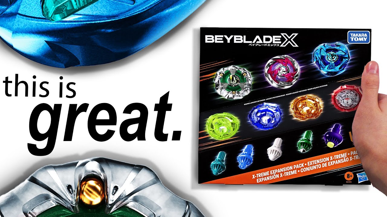 The NEW HASBRO Beyblade X Expansion Set Is Actually GREAT - YouTube