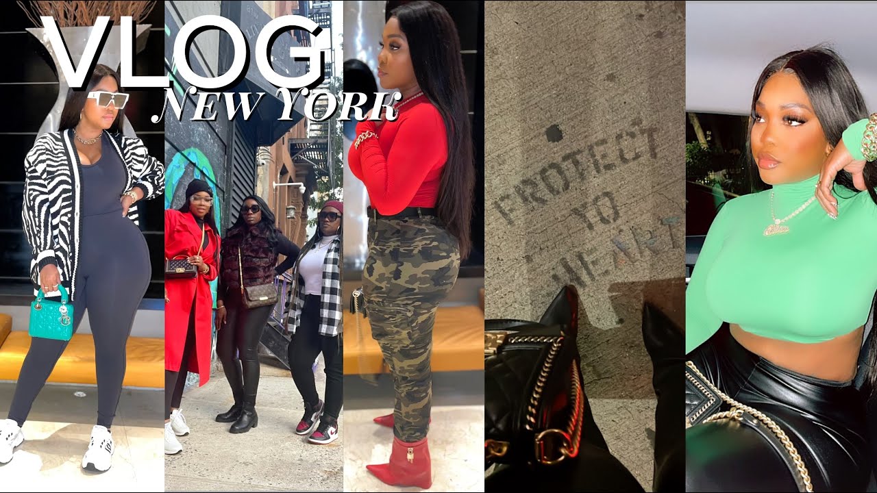 TRAVEL VLOG | NEW YORK CITY • LINKED WITH MY BOYS • WE PARTIED HARDDDD & ATE LIKE PIGS | Gina Jyneen