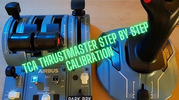 MSFS 2020 & TCA THRUSTMASTER Calibration Please Read the whole descirption .