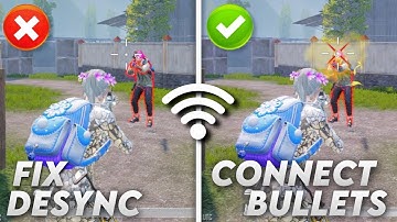 FIX: BULLET REGISTRATION & DESYNC - Connect Bullets in PUBGMOBILE & BGMI