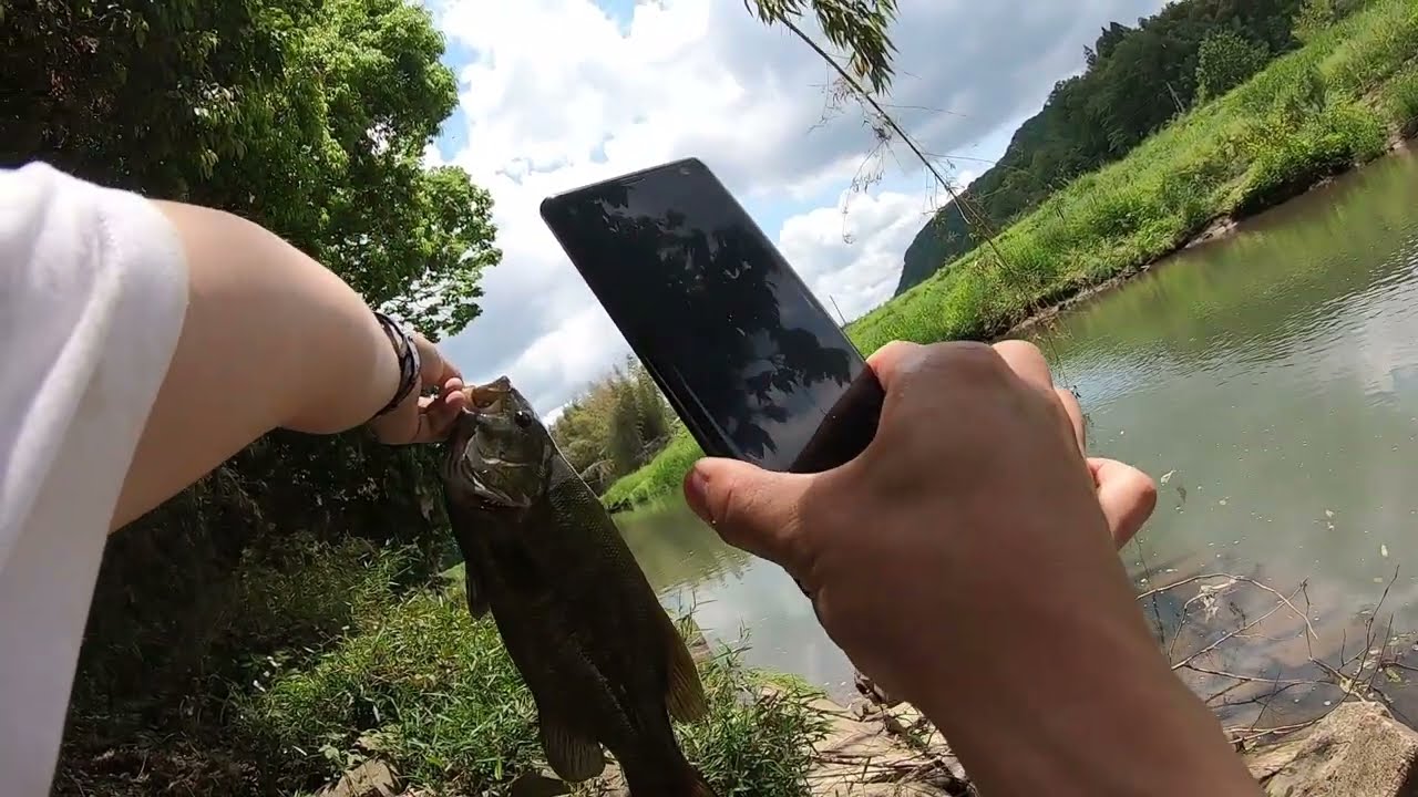 ４０UP連発！清流のスモールバス！！