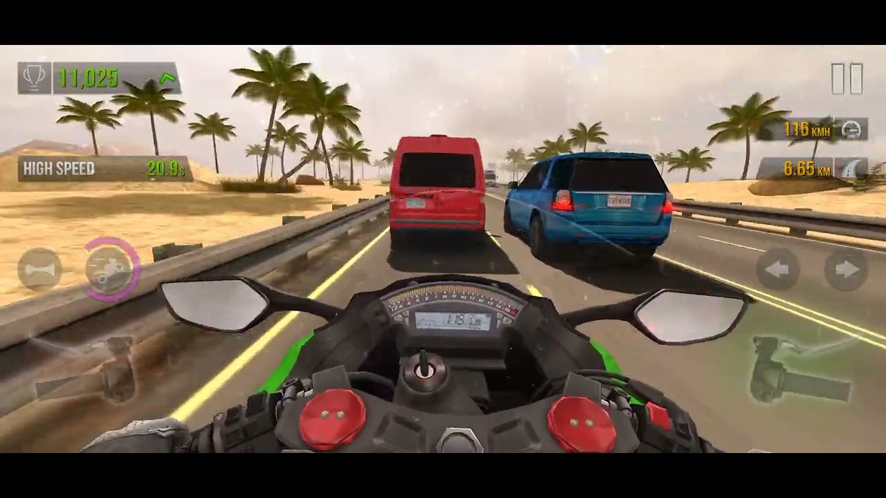 Racing master gameplay video l Traffic Rider 3d best 🏍️ racing game 
