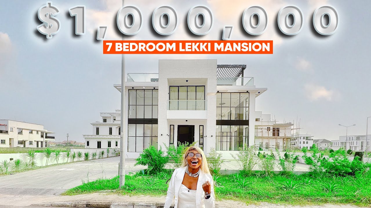 Inside an ₦800 Million ($1,070,000) Luxury Mansion with Elevator In Lekki