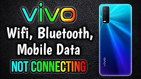 Solve Wifi, Bluetooth and Mobile Data Not Working on Vivo Y20,Y21,Y33s | Vivo Reset Network Settings