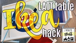 DIY IKEA HACK || LATT kid's table || Go Cubs!
