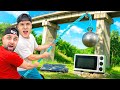 DISTRUG Tot Cu O Bila Metalica 😱 Part. II **TELEVIZOR VS BILA METALICA** | EXPERIMENT