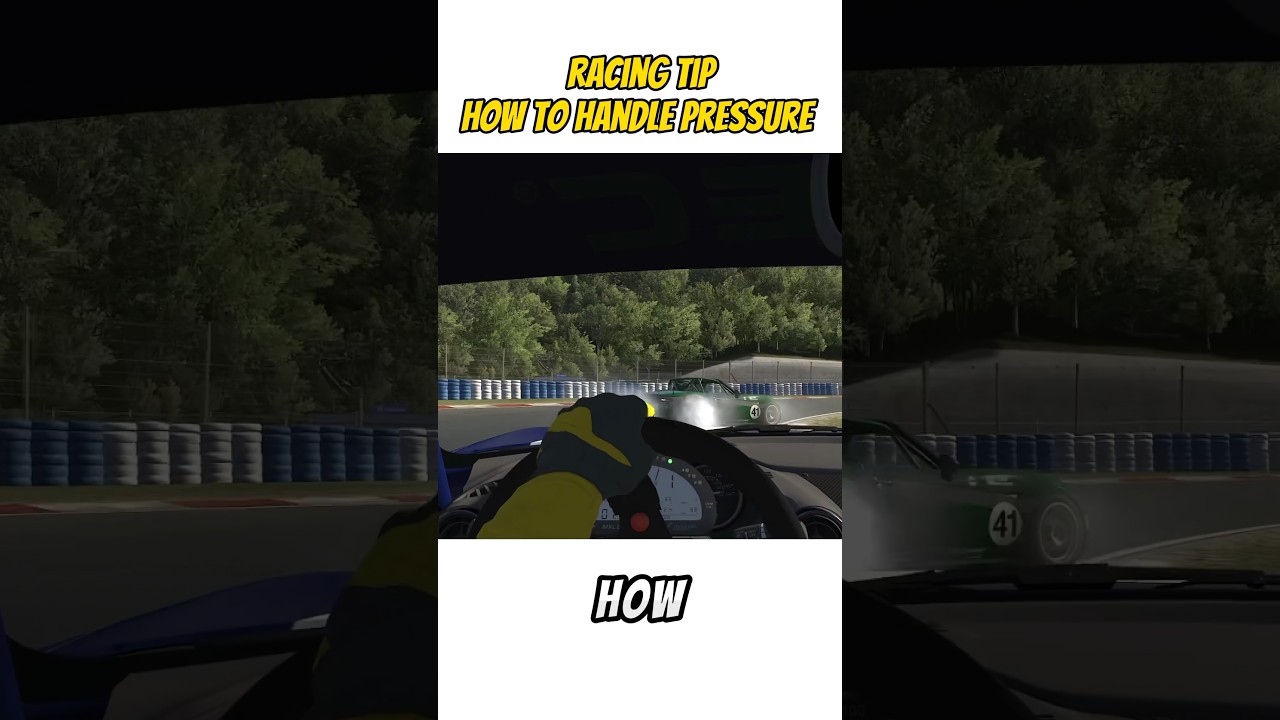 Racing Tip how to handle pressure 