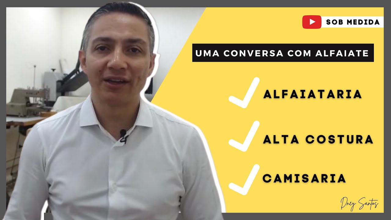 Como A Alfaiataria E Alta Costura Pode Mudar Sua Vida Live Toda Quarta As 16 00 Youtube