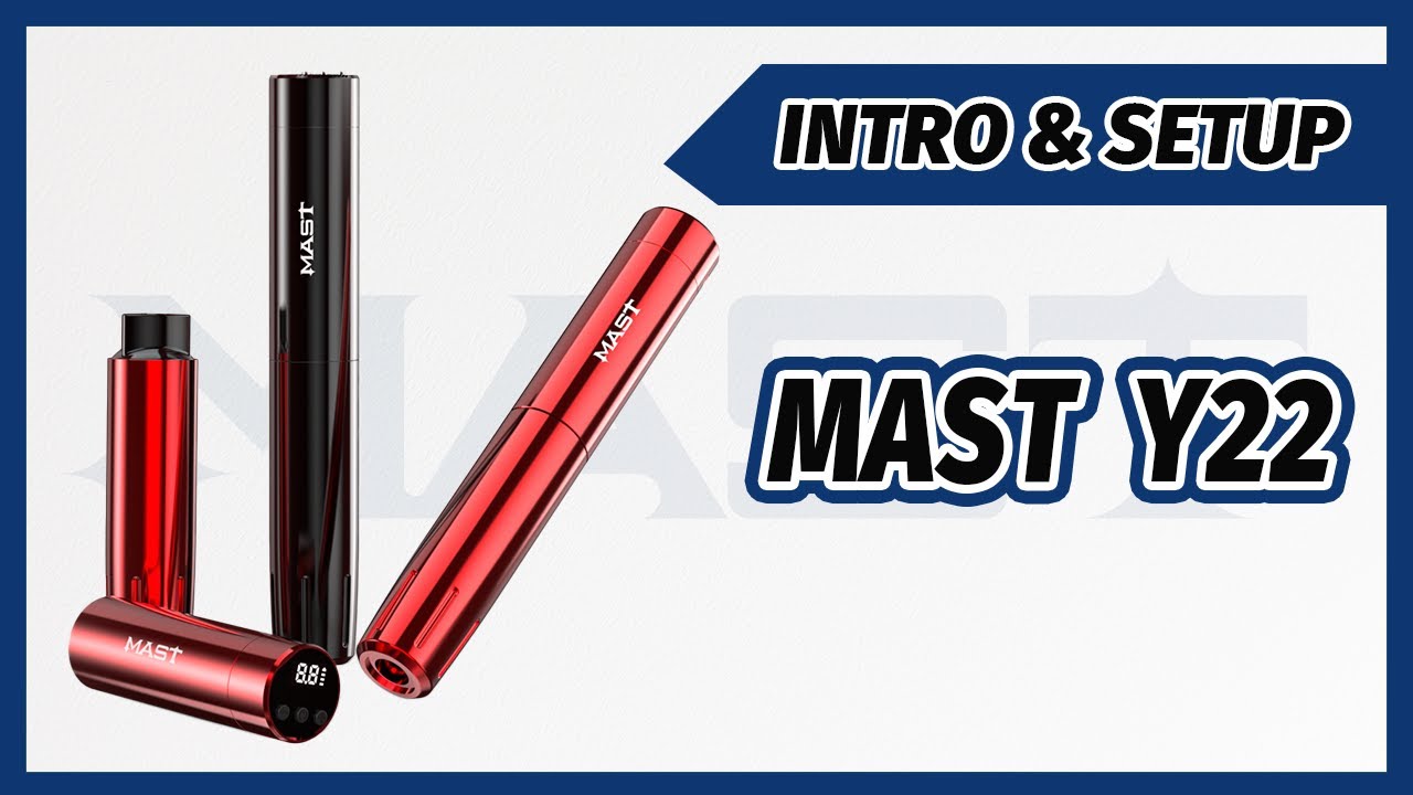 Dragonhawk Mast Tour Y22 Wireless Tattoo Pen Machine Instruction - YouTube
