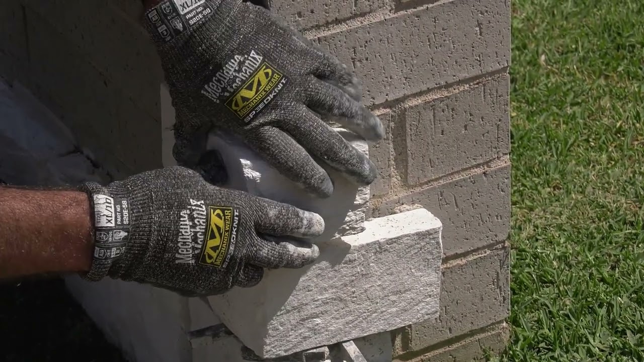 Installing PGH Stone - Corners