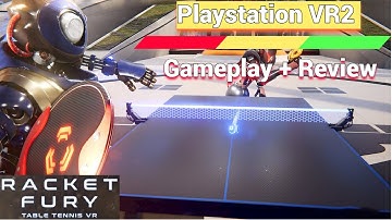 PSVR2 Racket Fury Table Tennis Gameplay + Review - So Much Controversy With This Game, But Good?