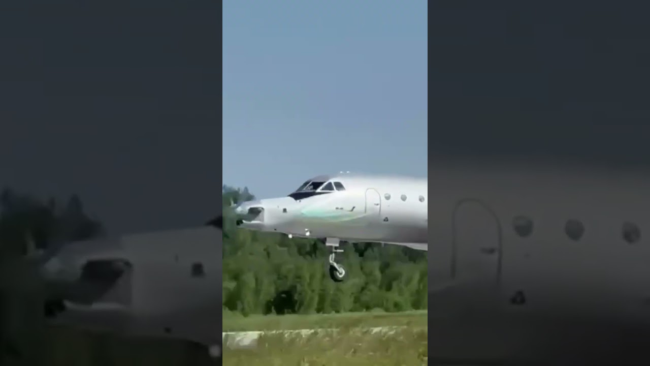 Як-40 с турбовинтовым двигателем