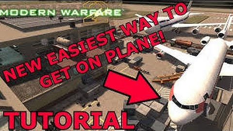 Mw2 terminal on top of plane glitch NEW
