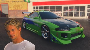 Paul Walker Mitsubishi Eclipse - Need For Speed Unbound | Gameplay [4K]