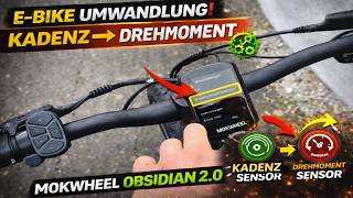 Mokwheel Obsidian 2.0 🔥Anleitung von Kadenzsensor/ PAS-Stufen auf Drehmomentsensor umstellen