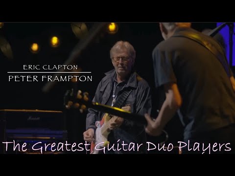 🇬🇧Eric Clapton & Peter Frampton Best Guitar duo player of all time 🎸🇬🇧