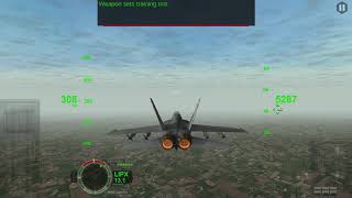 AirFighters Combat Flight Sim Gameplay (Weapons Set Training) screenshot 4