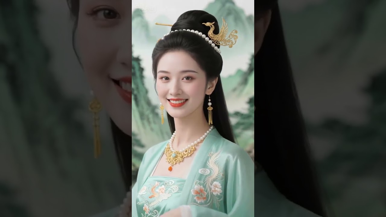 仙境凝眸：8K電影級古風絕美肖像 