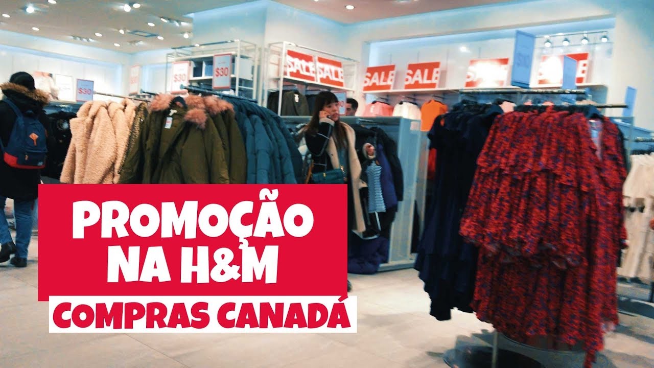 COMPRAS NO CANADÁ H&M em Promoção em Toronto! YouTube