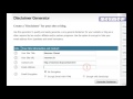 Cara Membuat Mudah Halaman Disclaimer Untuk Blog Secara Otomatis