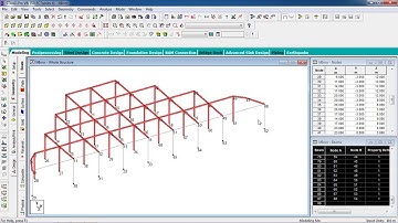 Day 18  STAAD Pro Tutorials   Analysis & Design of RCC Building Using Mirror Command  D