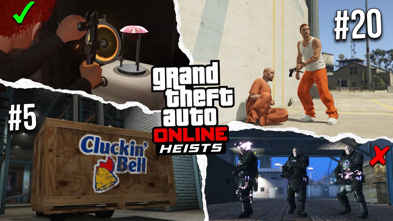 Ranking Every Heist In GTA Online YouTube 