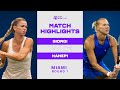 Camila Giorgi vs. Kaia Kanepi | 2023 Miami Round 1 | WTA Match Highlights