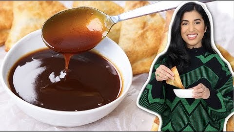 4 Ingredient Tamarind Chutney (Sour, spicy, and sweet!)