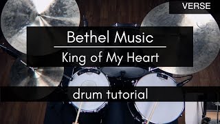 Video voorbeeld van "King of My Heart - Bethel Music (Drum Tutorial/Play-through)"