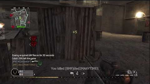 COD4 Bog No Scope