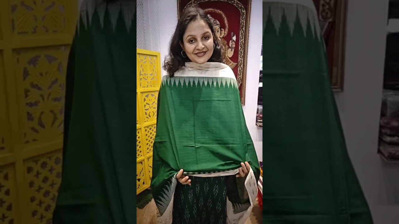 double Ikkat handloom collection @9992958156