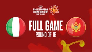 Italy v Montenegro | Full Basketball Game