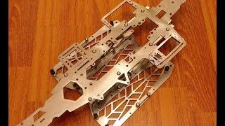 Testing flex/bend strength of Titanium frame for Traxxas E-Revo