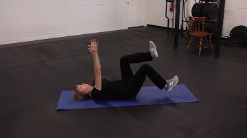 Dead Bug Alternating Heel Tap