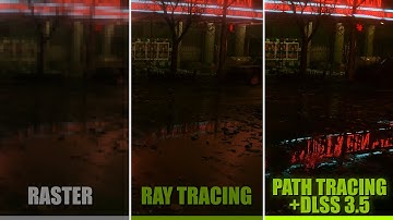 Alan Wake 2 — Raster VS Ray Tracing VS Path Tracing Comparison | 4K60
