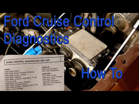 Ford Cruise Control Module Doesn&rsquo;t Work?  Self Test How To