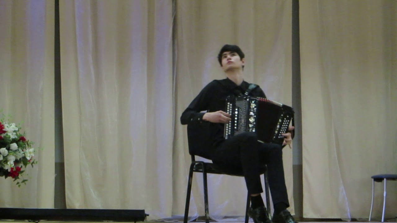 Парфенов Павел- Н.Паганини \"Каприз №24\", транскрипция Е.Дербенко - YouTube