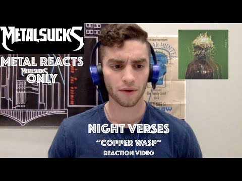 NIGHT VERSES "Copper Wasp" Reaction Video | Metal Reacts Only | MetalSucks