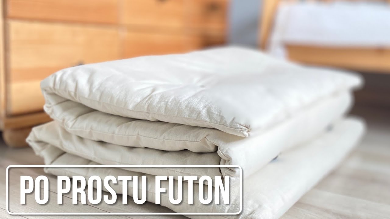 Co zamiast łóżka? | Japońskie spanie na podłodze | Minimalizm w praktyce FUTON