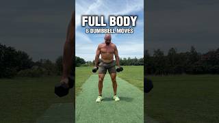 🔥Full Body Dumbbell Workout at Home | Build Muscle + Burn Fat