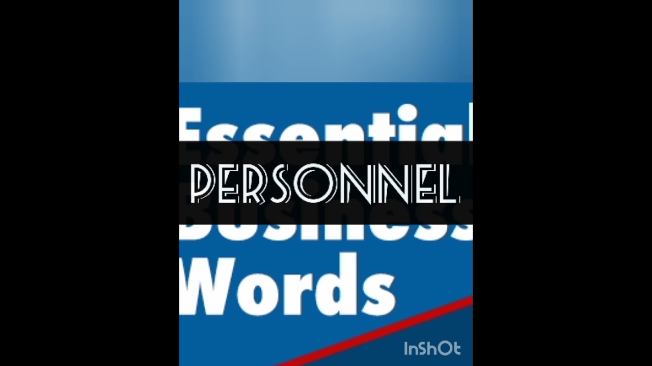 personnel-meaning-youtube