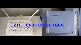 تعديل روتر الالياف البصرية ZTE F680 مكان روتر ZTE F660 وتغيير رمز GPON لاتصالات المغرب