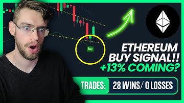 Ethereum BUY SIGNAL!! (Insane 13% PUMP Incoming?) | ETH Price Prediction