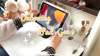 Unboxing iPad Gen 9 📦 | แกะกล่อง iPad เครื่องแรก🍎 |  ปากกา iPad ราคาประหยัด | พร้อม Accessories